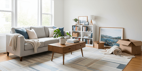 fertiger Raum / neues Zuhause